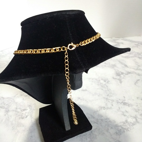 Colorful Tassel & Charm Choker Necklace - Picture 3 of 4